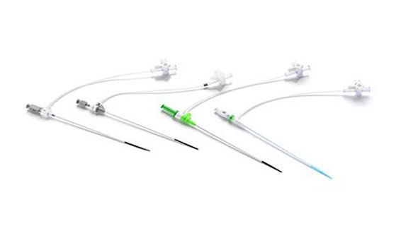 features of transradial introducer sets